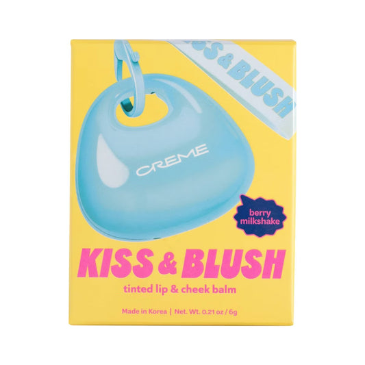 The Creme Shop Kiss & Blush Lip & Cheek Balm - Berry Milkshake - 6 ml