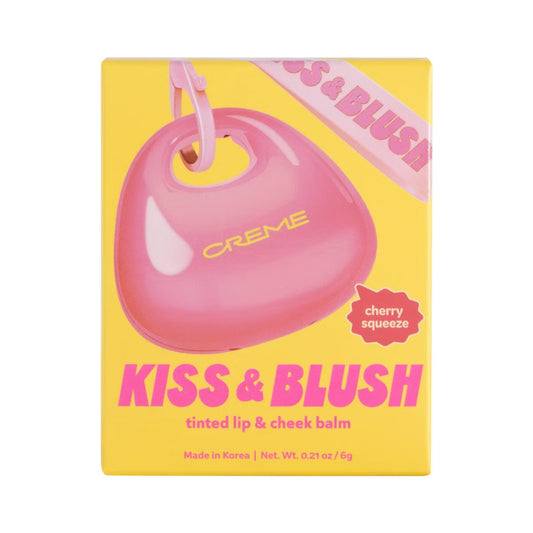 The Creme Shop Kiss & Blush Lip & Cheek Balm - Cherry Squeeze - 6 ml