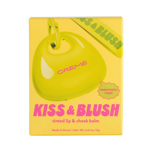 The Creme Shop Kiss & Blush Lip & Cheek Balm - Watermelon Sugar - 6 ml