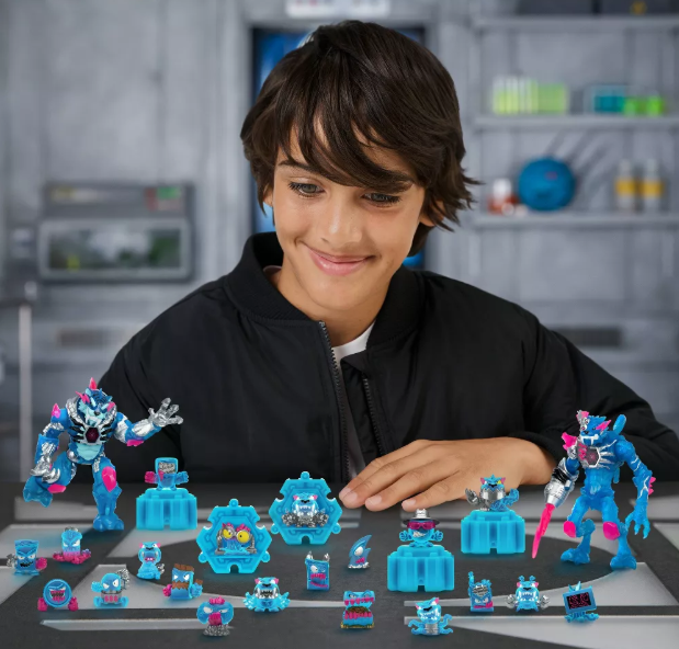 MrBeast Lab Swarms Mystery Pack Exclusive Mini Figures: Includes 22 Collectible Plastic Toys