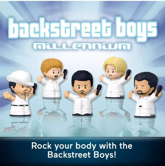 Little People Collector Backstreet Boys Special Edition Set for Music Fans with 5 Figures