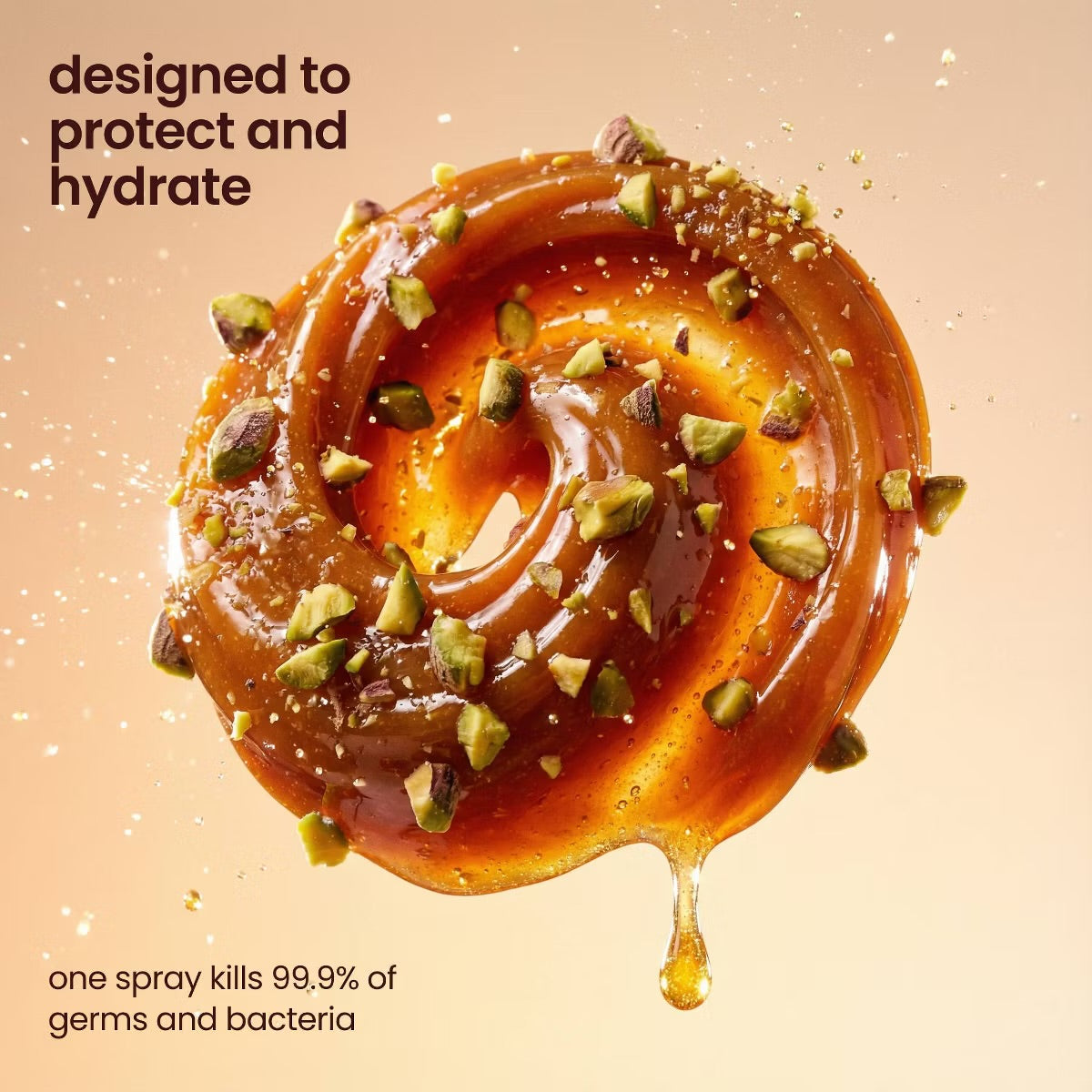VQ Disinfectante de manos - Caramel Pistachio 30 ml