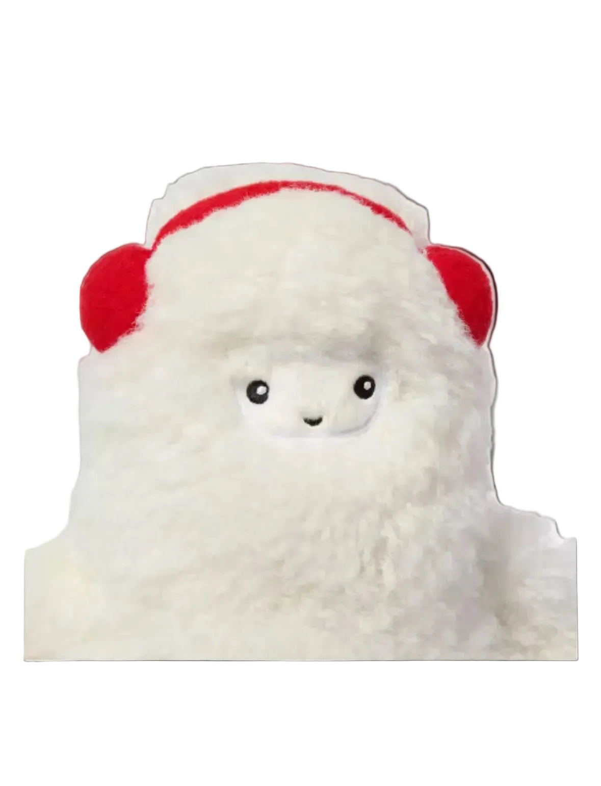 Gigglescape™ /Yeti Standing with Ear Muffs Stuffed Animal / Yeti con orejeras 35 cms