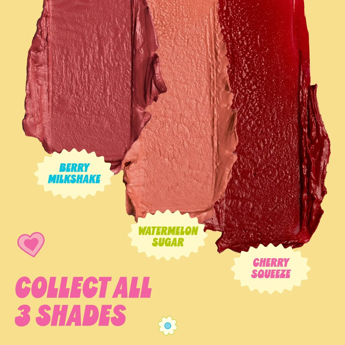 The Creme Shop Kiss & Blush Lip & Cheek Balm - Berry Milkshake - 6 ml