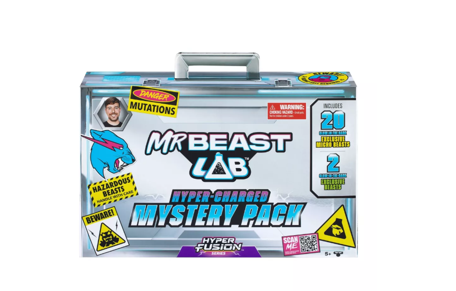 MrBeast Lab Swarms Mystery Pack Exclusive Mini Figures: Includes 22 Collectible Plastic Toys