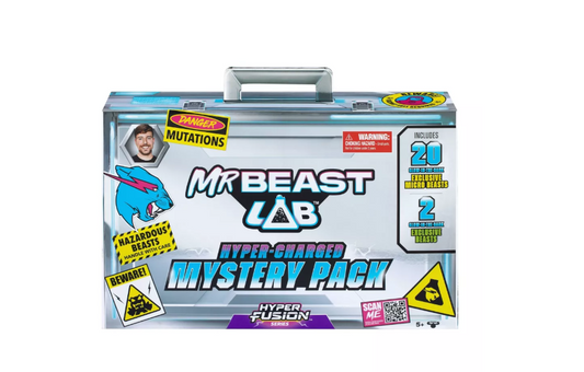 MrBeast Lab Swarms Mystery Pack Exclusive Mini Figures: Includes 22 Collectible Plastic Toys