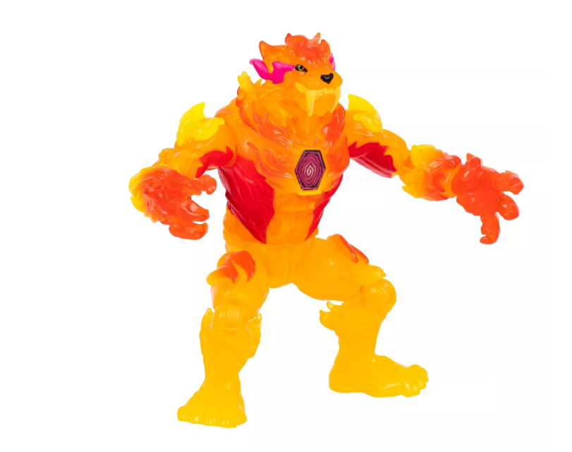 MrBeast Lab Mutators Mutation Chamber Flame Panther Action Figure