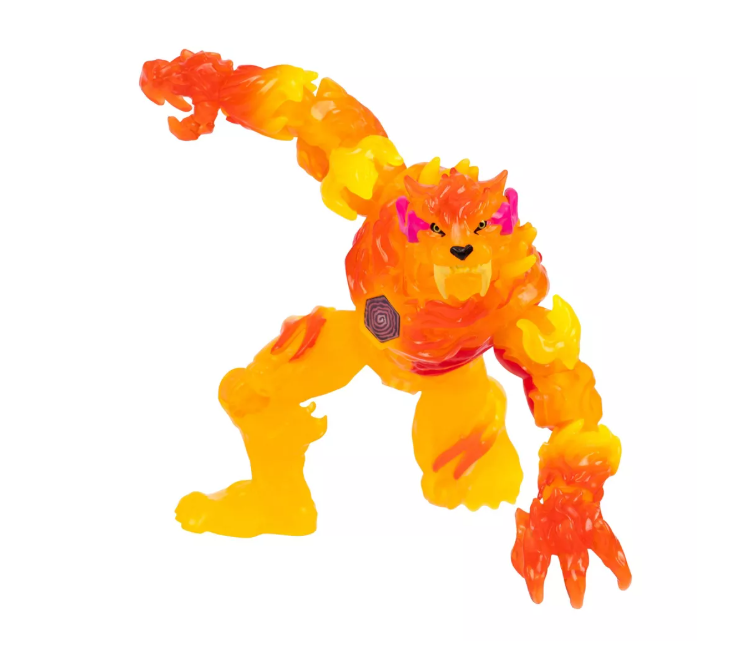 MrBeast Lab Mutators Mutation Chamber Flame Panther Action Figure