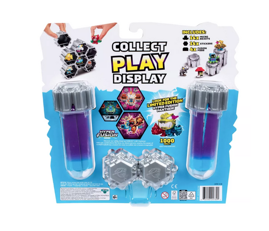MRBEAST LAB Swarms Series 3, serie Hyper Fusion, paquete de 14 micro bestias coleccionable