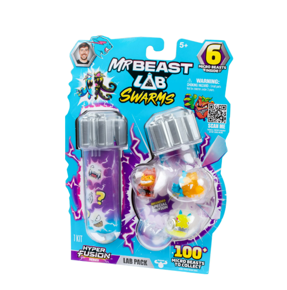 MRBEAST LAB Swarms Series 3, Hyper Fusion Series, paquete de 6 unidades