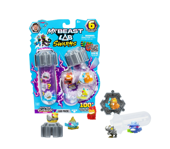 MRBEAST LAB Swarms Series 3, Hyper Fusion Series, paquete de 6 unidades