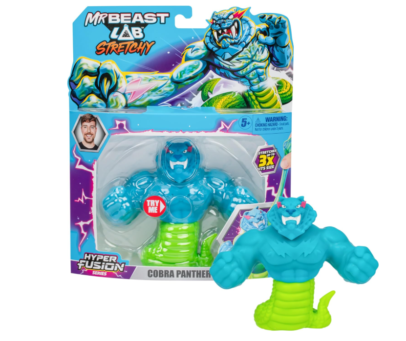 MrBeast Lab Héroe elástico Hyper Fusion, Cobra Panther