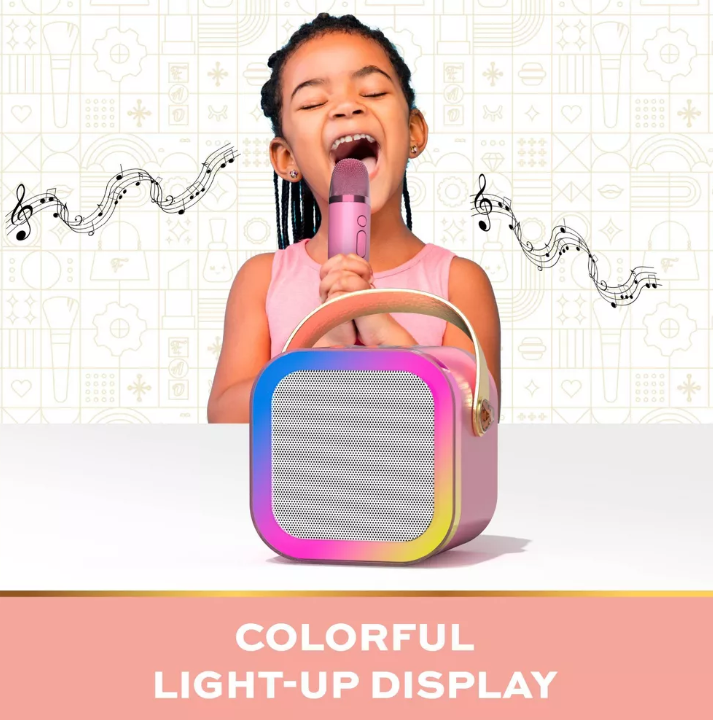 FAO Schwarz Bluetooth Karaoke Speaker with Wireless Microphone