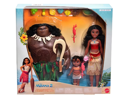 Disney / Moana 2, Set de Aventuras de Motunui y más allá.