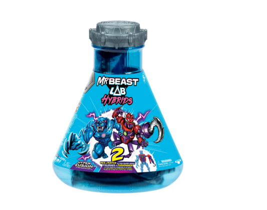 MrBeast Lab Paquete Múltiple de Híbridos 2 figuras Mix and Match