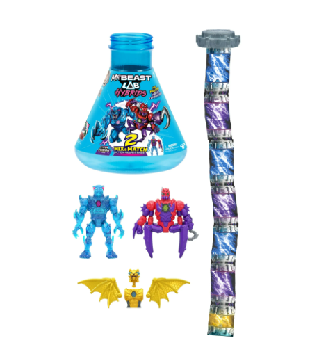 MrBeast Lab Paquete Múltiple de Híbridos 2 figuras Mix and Match