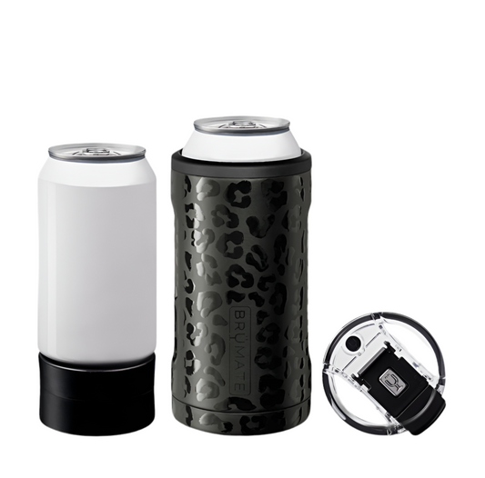 BrüMate Hopstulator 12/16oz Standard Cans Onyx Leopard