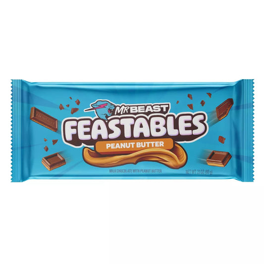 Feastables MrBeast Peanut Butter Chocolate 60g
