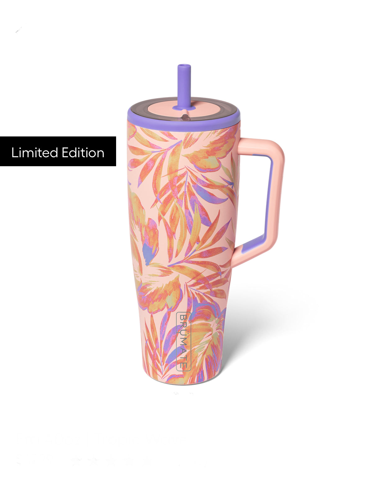 BrüMate Era 40oz Straw Tumbler Tropical Wave