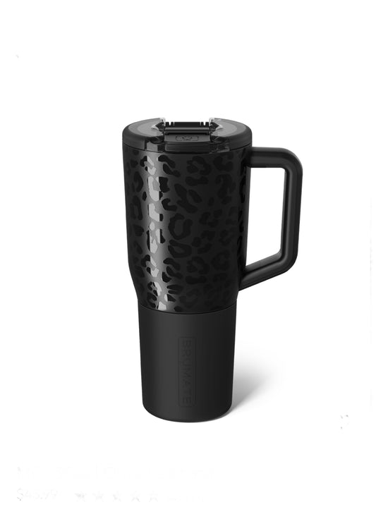 BrüMate Müv 35oz Travel Mug Onyx Leopard