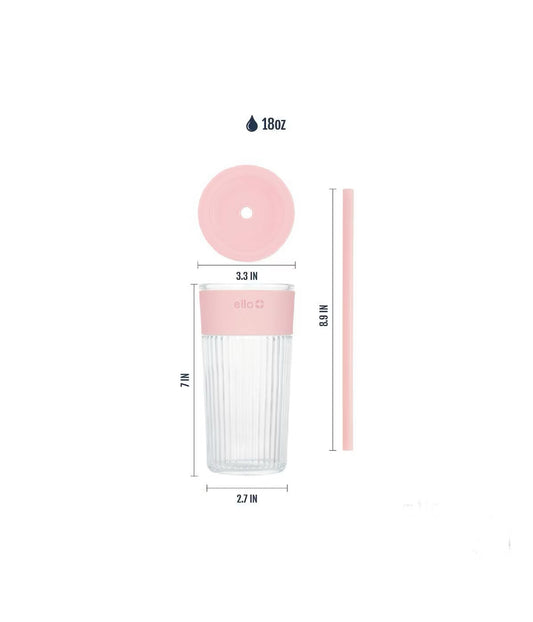 Ello Ava 18oz Straw Tumbler