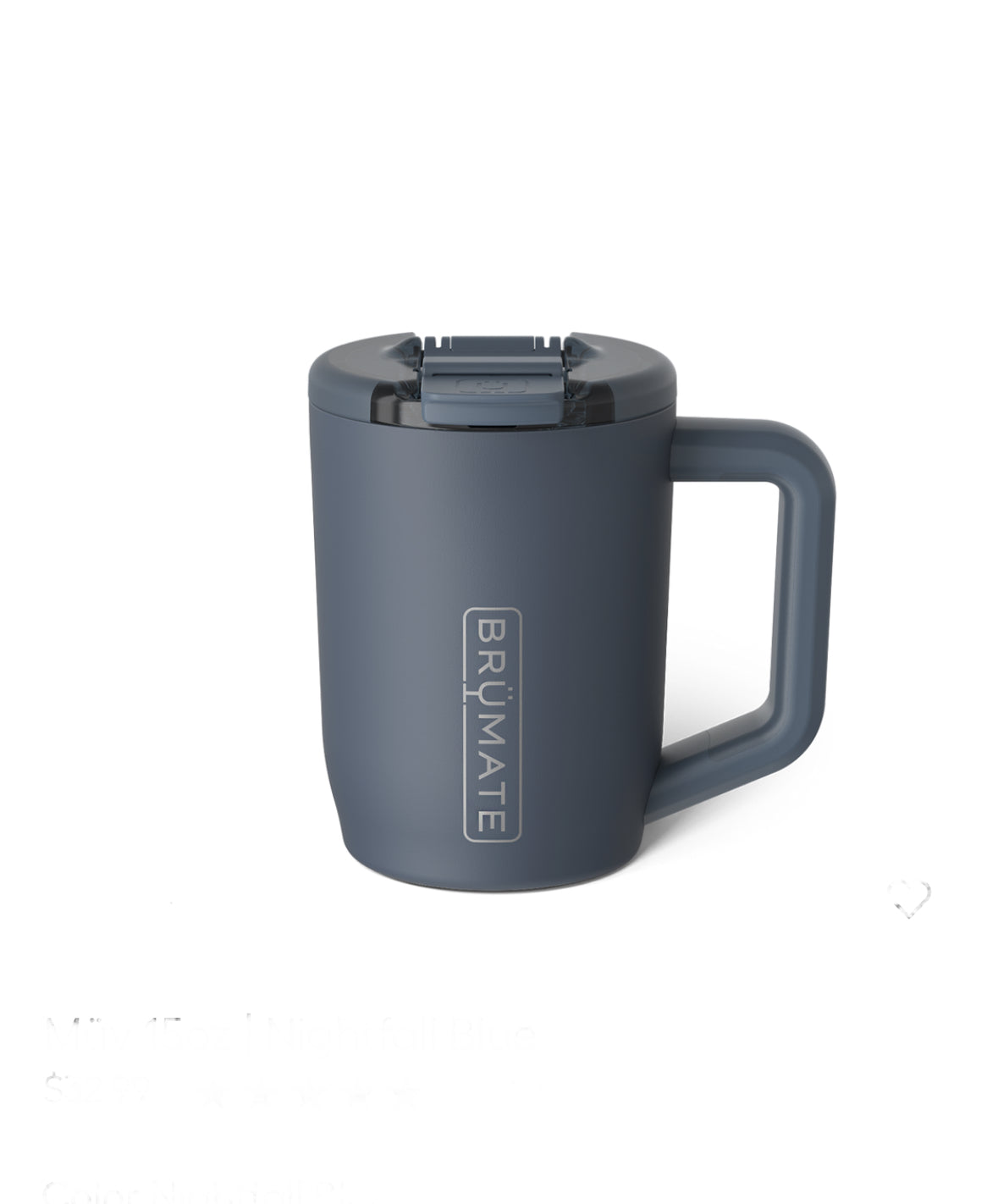 BrüMate Müv 15oz Travel Mug Nightfall Blue
