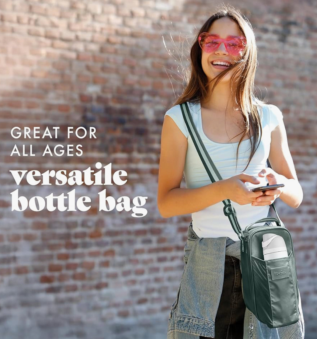 Lonchera Fit & Fresh Nina Water bottle Bag - Sage (salvia)