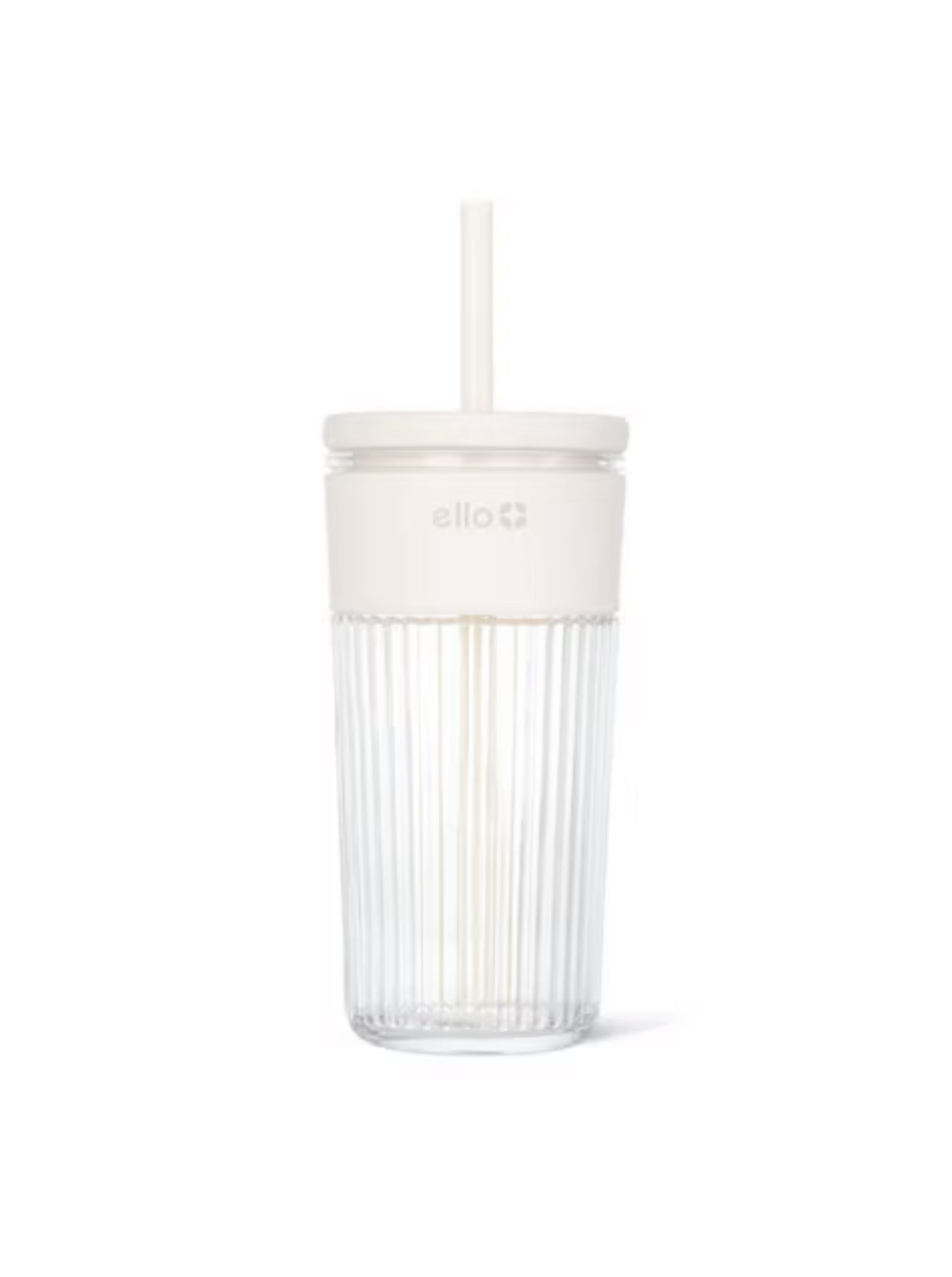 Ello Cream 18oz Straw Tumbler