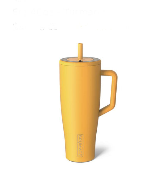 BrüMate Era 40oz Straw Tumbler Turmeric
