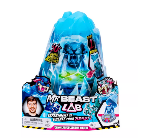 MrBeast Lab Cryo Lab Mystery Collector Figure Playset (Target Exclusive)