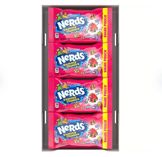 Nerds Candy Gummy Clusters Rainbow 85g