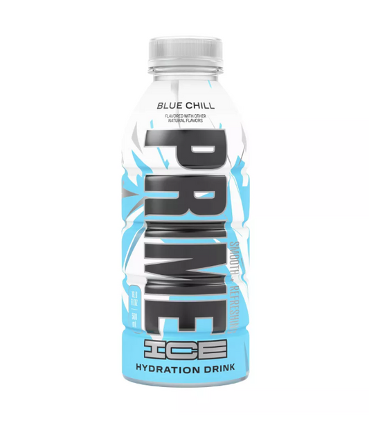 PRIME Ice Hydration Blue Chill Sports Drink - 16.9 fl oz Bottle