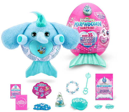 Rainbocorns Mermaidcorn Surprise Plush by ZURU