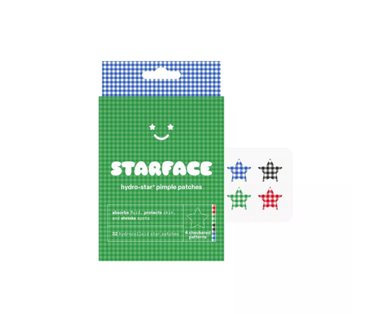 Starface Hydro-Star Checkered Pimple Patches - 32ct